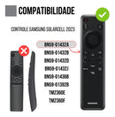 Capinha Para Controle Remoto Tv Samsung Qled 4k Bn59-01432 Cor Preto