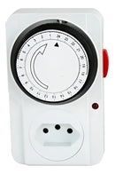 Timer Temporizador Analógico 24 Horas 110/220v