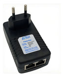 Fonte Poe Compacta 48v 1a Roteador Acess Point Rj45 Bivolt Voltagem De Entrada 110v/220v