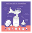 Extrator Bomba Tira-leite Manual Duas Fases