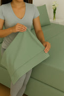 2 Fronha Avulsa Percal 200 Fios Algodão Ponto Palit Palha Liso