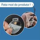 100 Medalhas Redonda 5cm Acrílico Cristal 2mm Fita Amarela