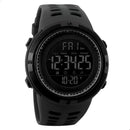 Relógio Masculino de Pulso Digital Led Alarme Preto Skmei 1251