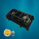 Fogão Portátil 2 Bocas Camping Camper Cores Variáveis