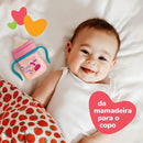 Copo de Aprendizado com Alça Evolution 150ml Rosa - Lillo