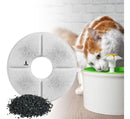 Kit com 4 Filtros Refil marca Lorben para Bebedouro de Gato e Cão - Filtra e Purifica a Água, Garantindo Saúde do Pet