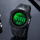 Relógio de pulso digital Skmei 1251 com corria de poliuretano cor preto