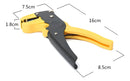 Alicate Desencapador e Cortador de Fios 2 em 1 Com Ajuste de Pressão