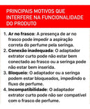 Kit Decant Adaptador E Seringa 24pçs Tranferência De Perfume 24 Peças