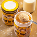 Suplemento em pasta Dr. Peanut Power cream pasta de amendoim Power cream sabor leite em pó em pote de 600g
