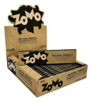 Kit 2 Caixas Seda Zomo Marrom Organico C/25 Livretos Atacado