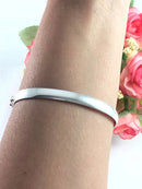 Pulseira Bracelete Feminina Prata Legitima 925 18 Prata