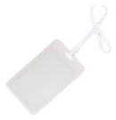 10 Porta Crachá Com Cordão Vertical Porta Ca Branco
