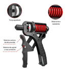 Hand Grip Rubber Fit Fortalecedor Flexor de Punho Mãos Antebraço 165kg Preto