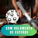 Trilho Para Gaveta 25cm Par Corrediça Telescópica Light 20kg Cor Zincada