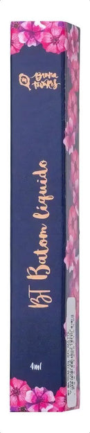Batom Líquido Matte Amanda 4ml Bruna Tavares Acabamento Mate Cor Marrom-claro