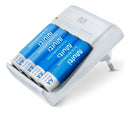 Carregador De Pilhas Multilaser C/ 4 Pilhas Aa Rm02 - Cb054
