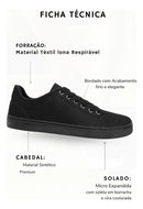 Sapatenis Masculino Tênis Casual Confortável Barato Marrom 43