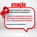 Velas Palito Coloridas 100 Unidades 100 % Parafina Amarelo, Rosa, Lilás, Verde, Vermelho, Preto, Laranja, Az. Claro, Az. Escuro, Roxo, Branco, Marrom