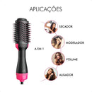 Escova Secadora 4 Em 1 Profissional 1200w Seca Alisa Modela Cabelo