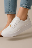 Tênis Branco Vizzano Feminino Casual  Airforce  Branco 34 BR