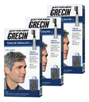 Kit 3x Tintura Em Gel Grecin Tons De Grisalho 40g