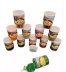 Kit C/12 Glitter Purpurina Colorido Em Pó Cada Contém 3g Cor Pacote sortido