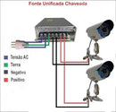 Fonte Chaveada 20a 12v Centralizada Para Som, Cameras, Leds