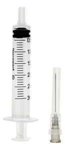 Seringa 3ml Com Agulha 25x7 Descarpack Capacidade em volume 3 mL
