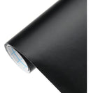 Adesivo Vinílico Preto Fosco 10m x 45cm Envelopamento de Móveis, Parede e Eletrodomésticos