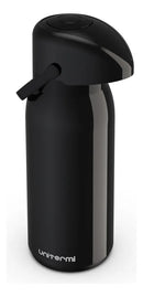 Garrafa térmica Verona Pressão Ampola de vidro 1.8L preta Unitermi