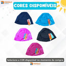 Chapéu Infantil Bebê Proteção Solar Bo Pink 3 meses a 11 meses