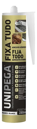 Silicone Adesivo Cola Fixa Tudo 400g - Unipega