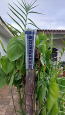 Pluviômetro Em Acrílico Transparente - 120 Ml