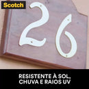 02 Fita Dupla Face Espuma Fixa Forte 24mmx2m 3m Scotch 5kg