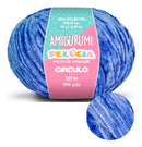 1 Fio Amigurumi Pelúcia Circulo 85g Maciez Ave 2829 AZUL BIC