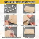 Cama Caminha De Janela Para Gatos Com Ventosas Suspensa Rede Cor Bege