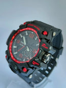 Relogio Masculino Esportivo Digital Analogico Prova D'água Cor da correia Vermelho