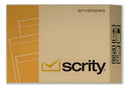 Envelope Metade A4 18,5x24,8 Cm Skn 24 Pardo 250 Un Scrity Cor Kraft/Pardo/Marrom