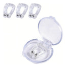 Clip Nasal Anti Ronco Apneia Nariz Magnético Com Imã Kit C/3