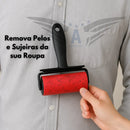 Rolo Adesivo Tira Pelo De Roupa Rolinho Lavável Tira Lã Removedor Cabelo Rolo Mágico Tira Pelos Roupa Sofá Cães Gatos Aletronix