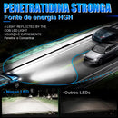Kit Lampada Super Led H1 H3 H4 H7 H8 H11 9005 9006 H27 H16