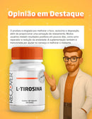 L-tirosina 500mg - 120 Cápsulas (60 Doses) Sabor Natural