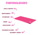 Colchonete Exercicios 90cm NBK FLEX Ginastica Treino Academia Cor Rosa Colchonete Para Yoga Colchonete Grande Colchonete Em Espuma Colchonete De Abdominal Funcional Colchoneta