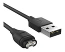 Carregador Usb Compatível Com Garmin 45, 45s E 55 Cor Preto