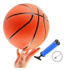 Bola De Basquete Sports Tamanho Oficial Pro 7 + Bomba De Ar Laranja