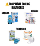 Kit 03 Acessórios Nebulizador G-tech Máscara Completa Adulto