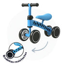 Bicicleta De Equilibro Sem Pedal Andador Infantil Para Bebê Cor Azul