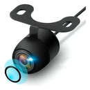 Câmera De Re Automotiva Hd Infravermelho Visão Noturna Colorida Universal Veicular Carro Borboleta 2 Em 1 A Prova D'agua