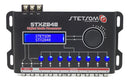 Processador De Áudio Digital Stetsom STX2848 Equalizador Crossover Automotivo 2 Entradas 8 Saídas Mesa Regulagem Alta Precisão Frequência Controle Automação Profissional Projetos Som Áudio